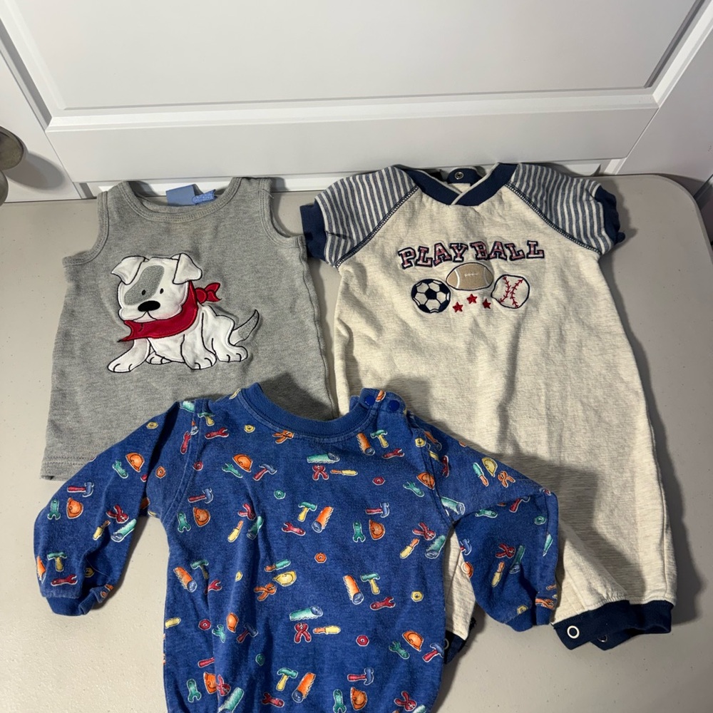 Vintage‎ Boys 3-6 Months Lot